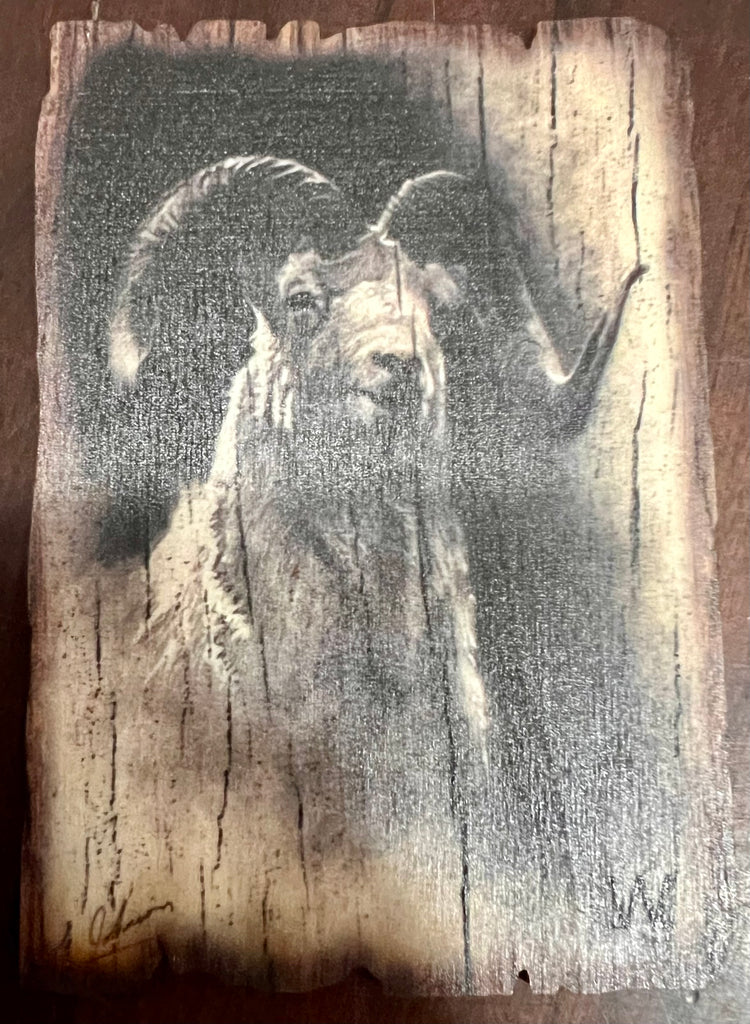 Wood Artistic Postcards