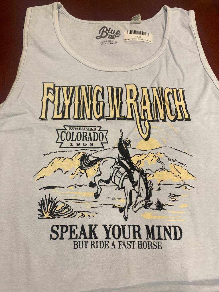Tank Top Speak Your Mind Cropped Shirt