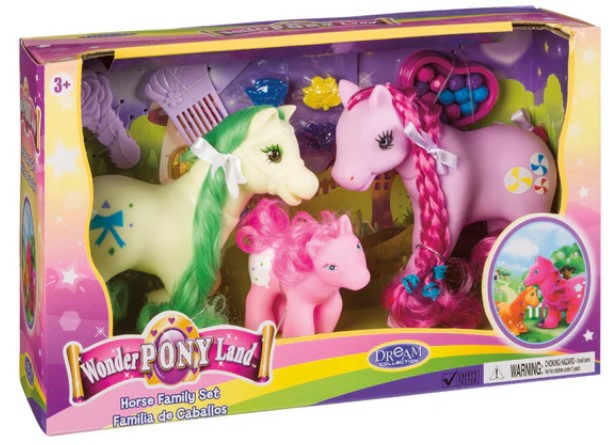 Pony Land Horse Family Set