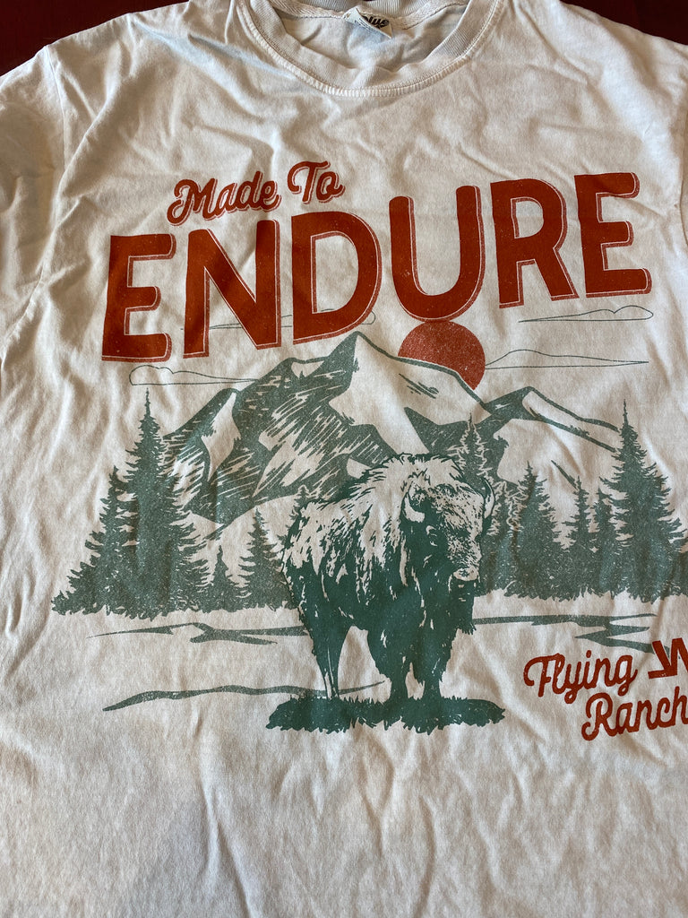 Short Sleeve Cement Made to Endure T-Shirt