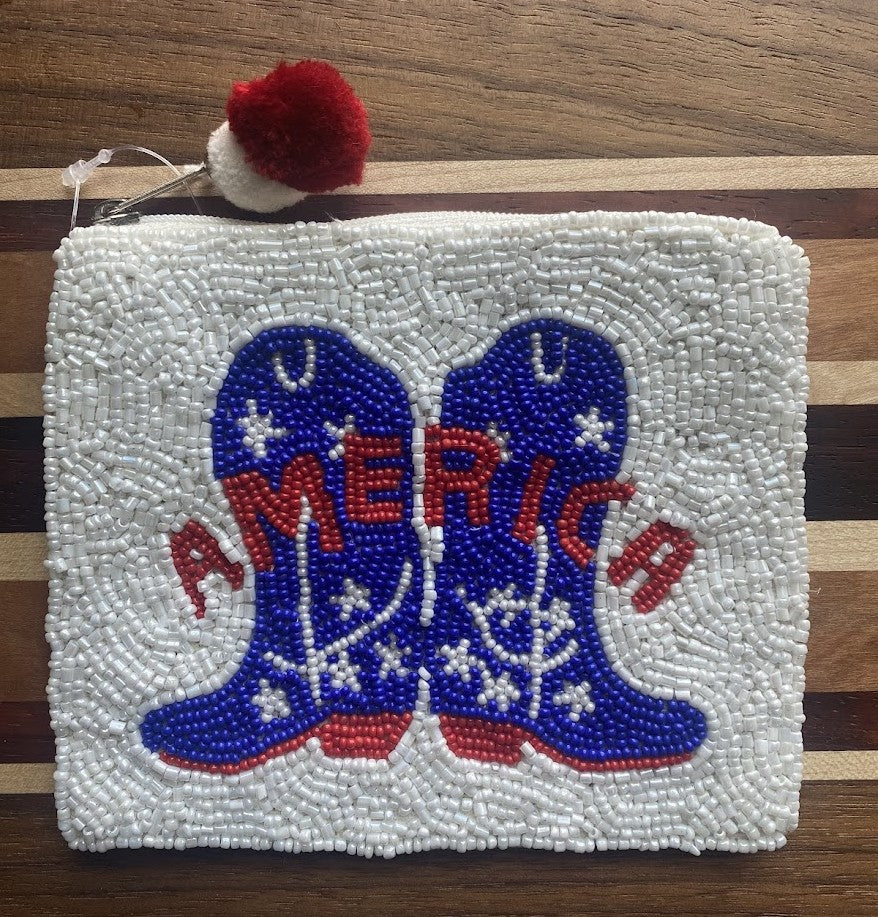 Beaded Coin Pouch