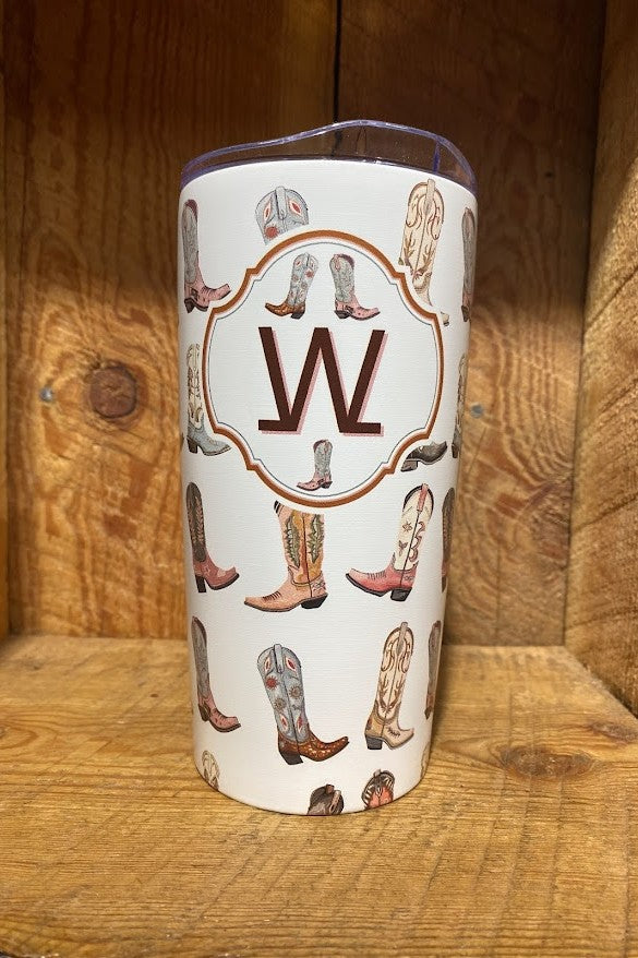 Cowgirl Boot Tumbler