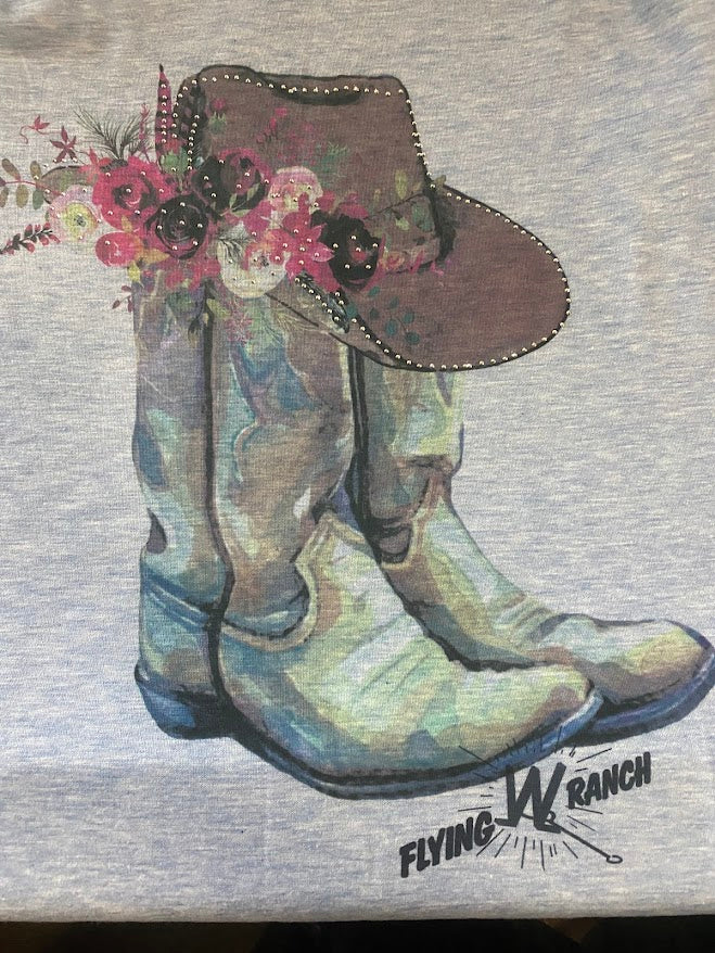 Short Sleeve Soft Ladies Fit T-Shirts w/ Decorative Rhinestones