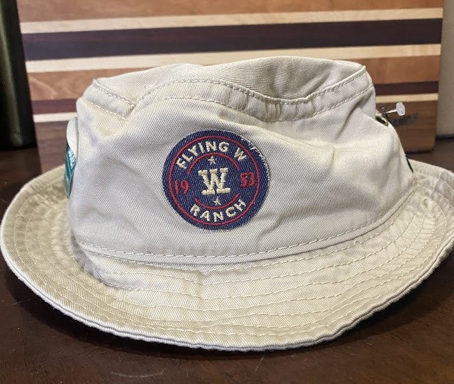 Bucket Hat w/ Flying W Ranch Logo
