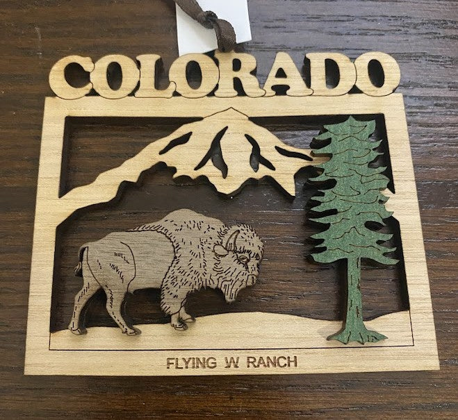 Wooden Flat Ornaments