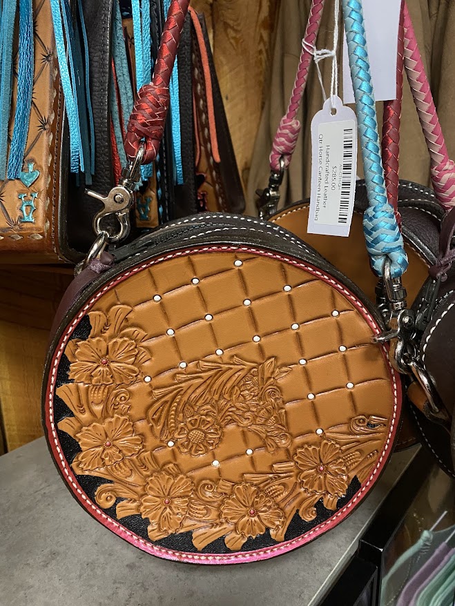 Handcrafted Leather Canteen Handbag