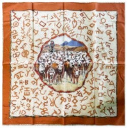 XO Silk Scarf