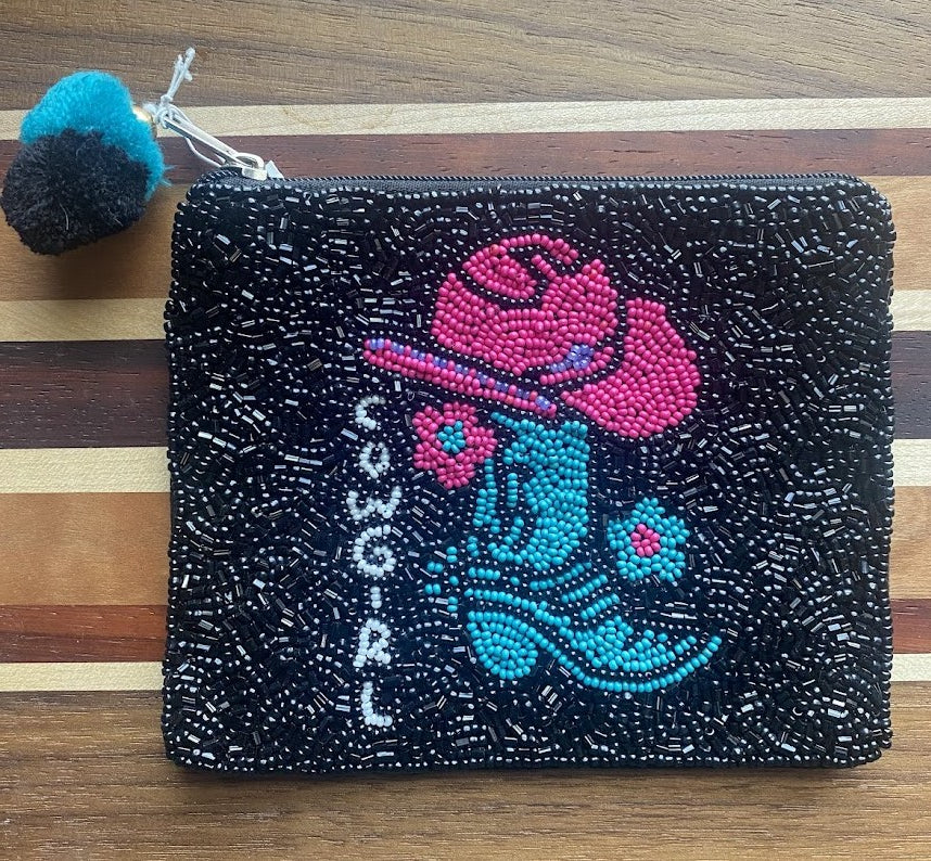 Beaded Coin Pouch
