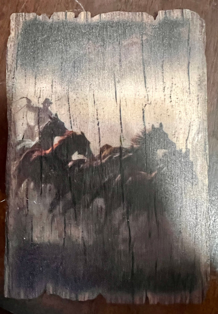 Wood Artistic Postcards