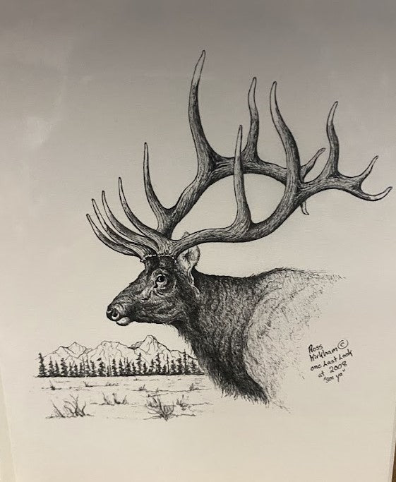 Greeting Card: Colorado Sketches by Ross Kirkham
