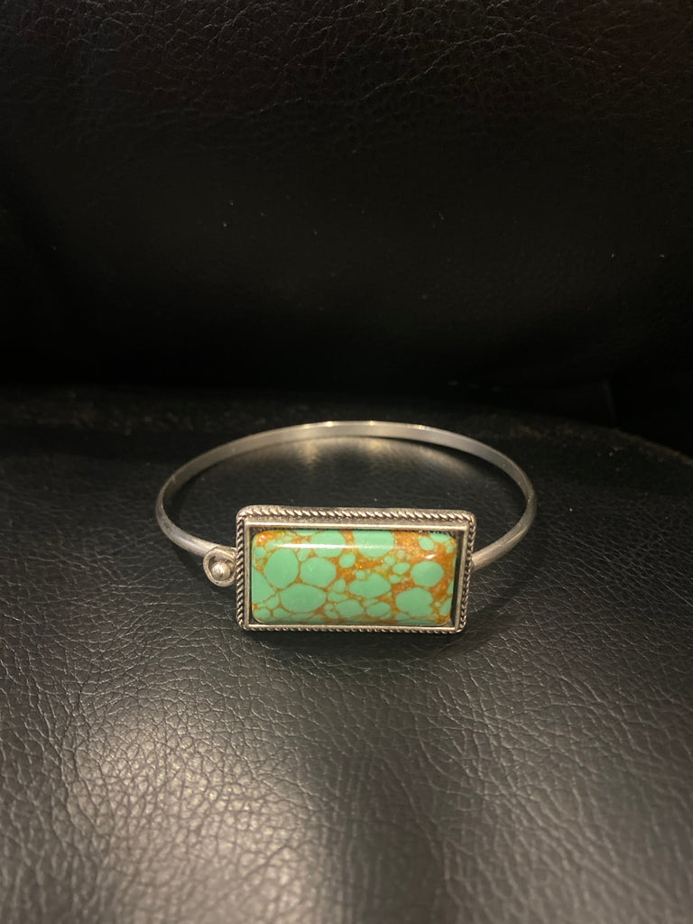 Bangle w/ Colored Stone
