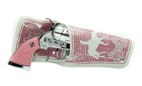 Cowgirls Toy Pistol & Holster Set