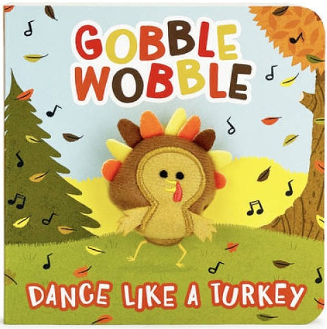 Gobble Wobble Finger Puppet Board Book