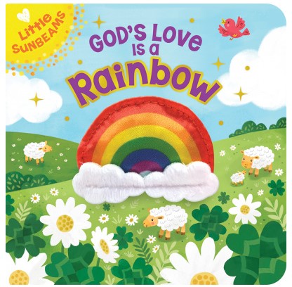 God's Love Is A Rainbow Finger Puppet Board Book