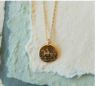 Heirloom Button Necklace