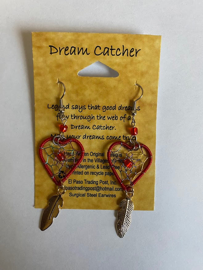 Dream Catcher Wire Earrings