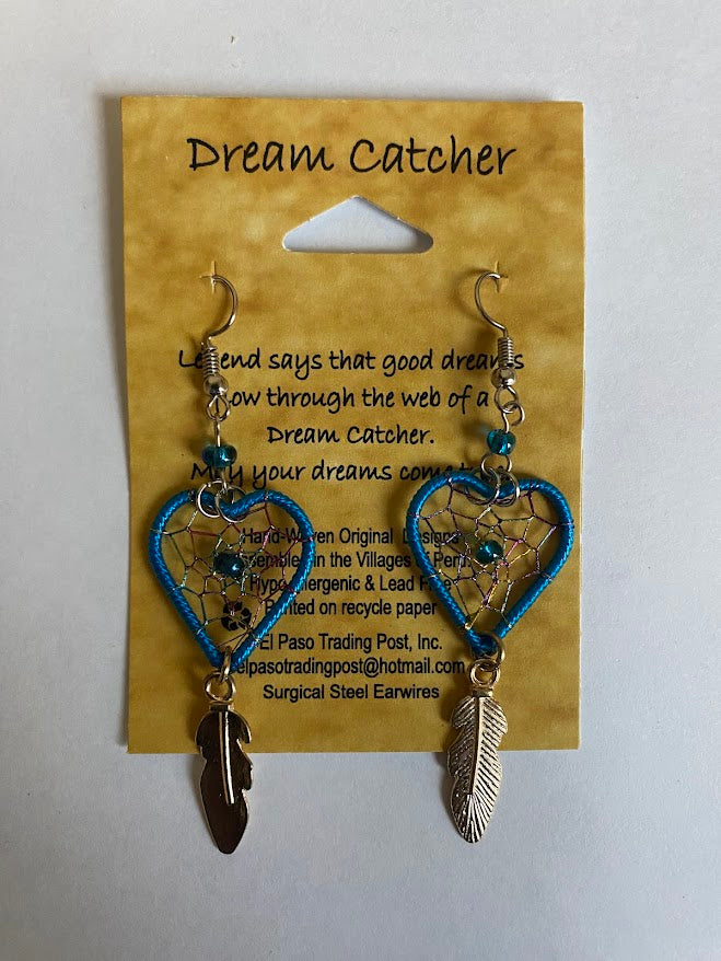 Dream Catcher Wire Earrings