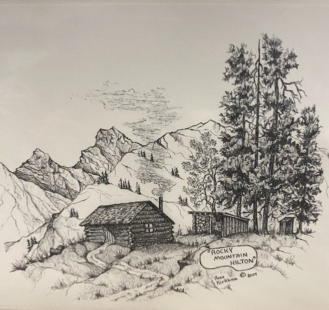Greeting Card: Colorado Sketches by Ross Kirkham