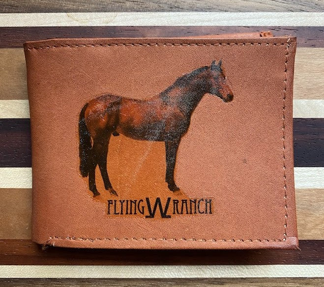 Genuine Leather Bifold Wallet