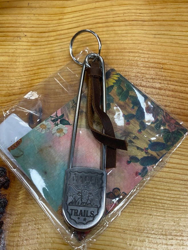 Happy Trails Horse Blanket Pin