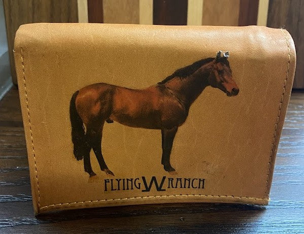 Genuine Leather Trifold Wallet