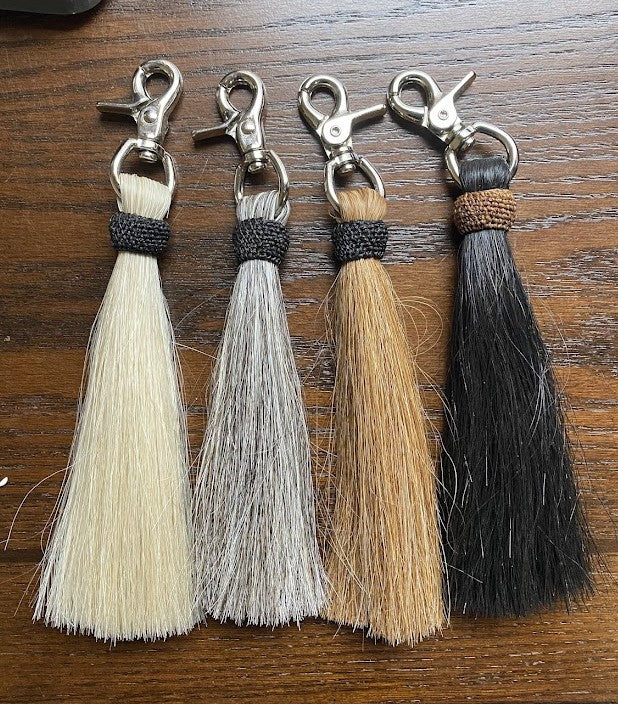 Horsehair Boot Tassel w/ Clip