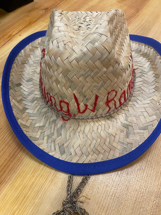 Infant Western Straw Hat – Flying W Mercantile