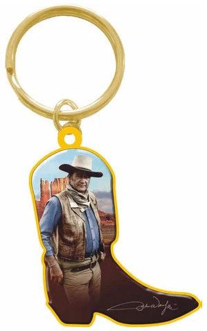 John Wayne Boot Keychain