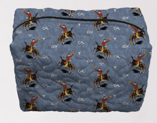 Quilted Large Makeup Bag