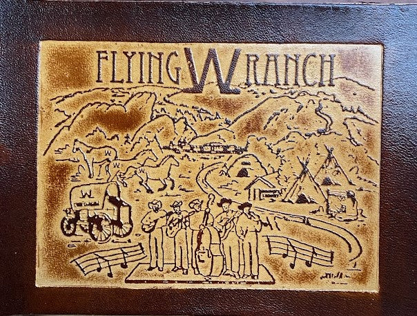 Leather Postcard