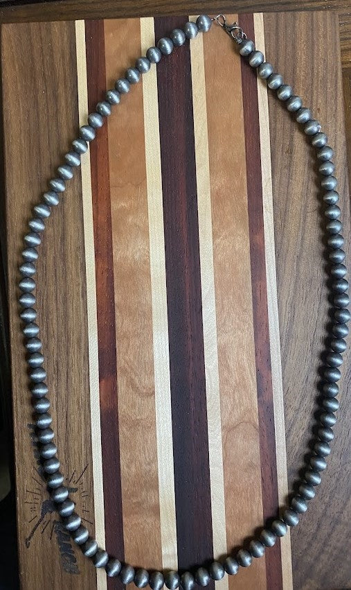 Navajo Pearl Beaded 34" Necklace