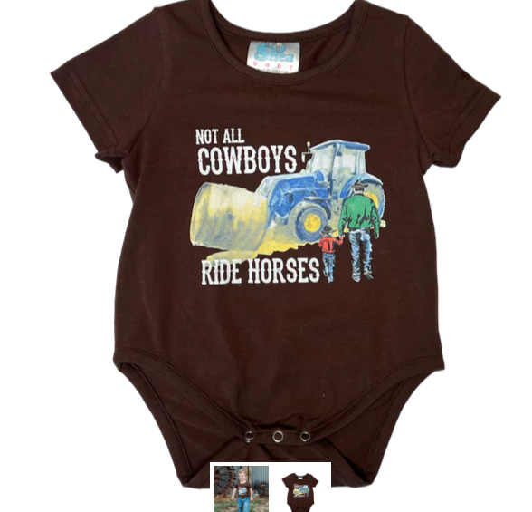 Shea Baby Western Onesies