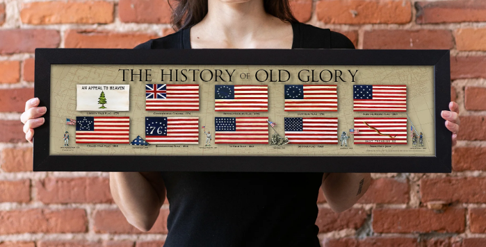 Framed History America Prints