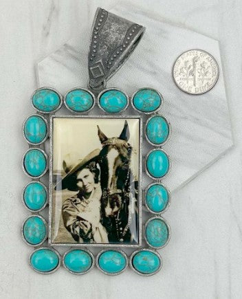 Old West Big Picture Pendant