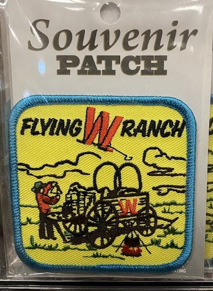 Flying W Ranch Embroidered Souvenir Patch