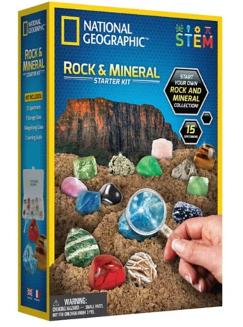 National Geographic Rock & Mineral Starter Kit