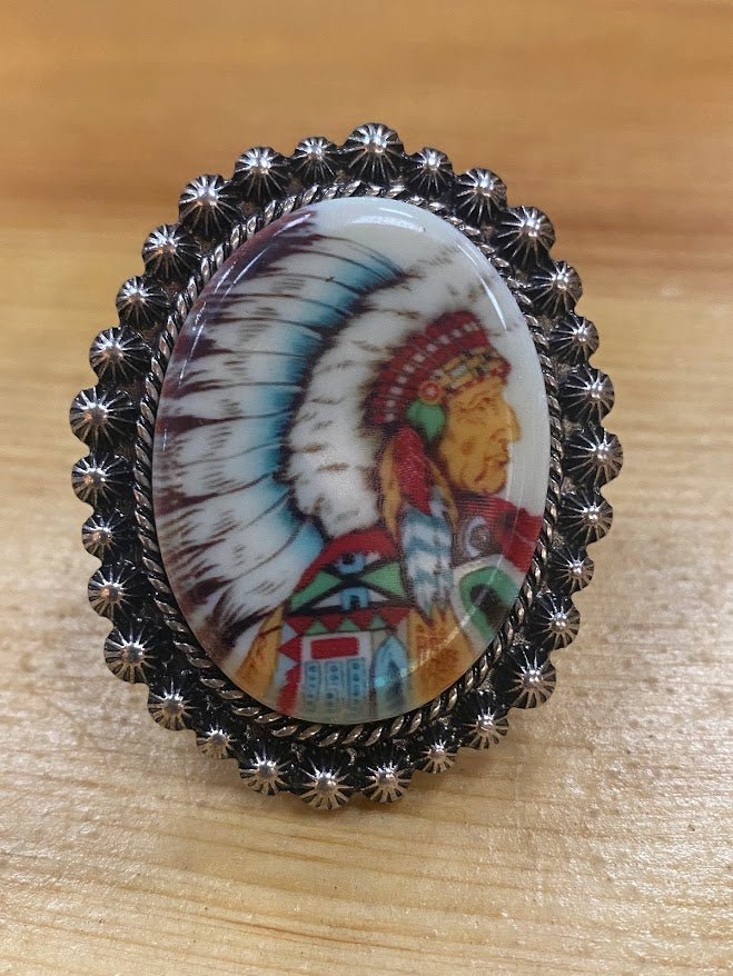 Indian Scarf Ring