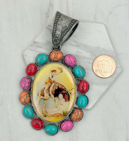 Old West Big Picture Pendant