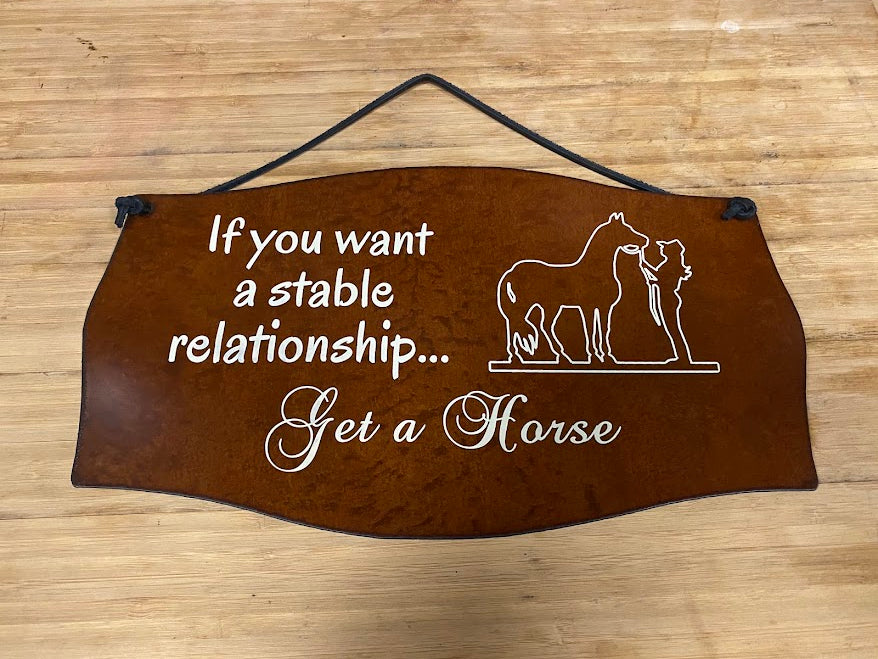 Rustic signs