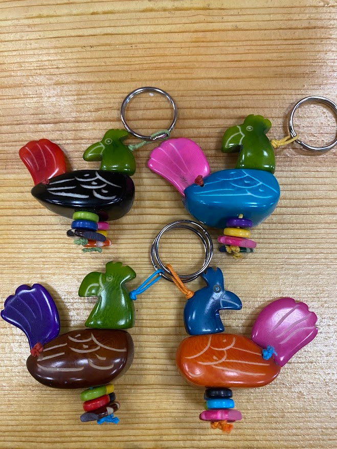 Stone Figurine Keychain