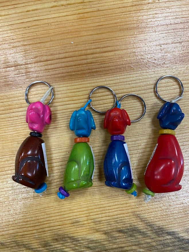 Stone Figurine Keychain