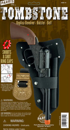 Tombstone Toy Pistol & Holster Set