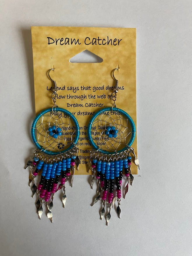 Dream Catcher Wire Earrings