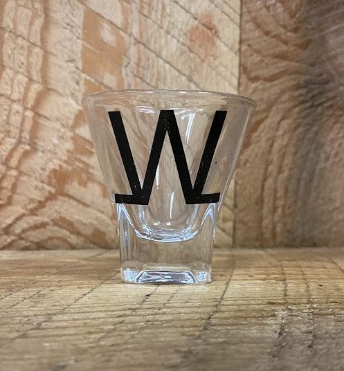 W Brand Shot Glass