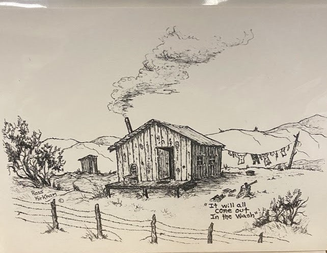 Greeting Card: Colorado Sketches by Ross Kirkham
