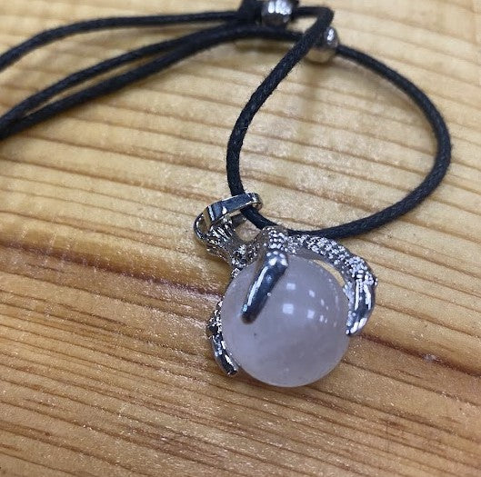 Necklace Eagle Claw Gemstone