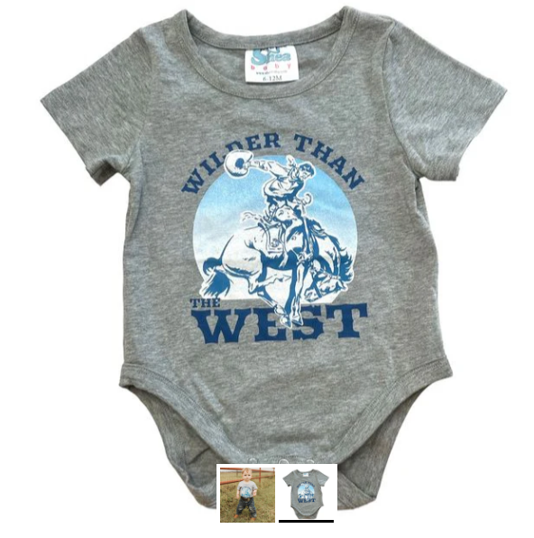 Shea Baby Western Onesies