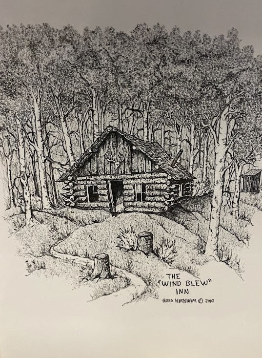 Greeting Card: Colorado Sketches by Ross Kirkham
