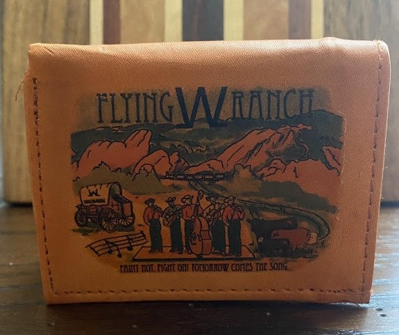 Genuine Leather Trifold Wallet