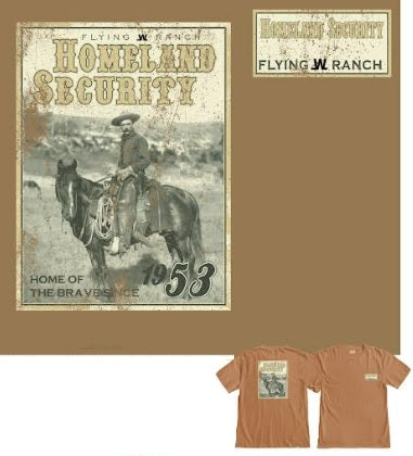 Short Sleeve Adobe Homeland Security T-Shirt